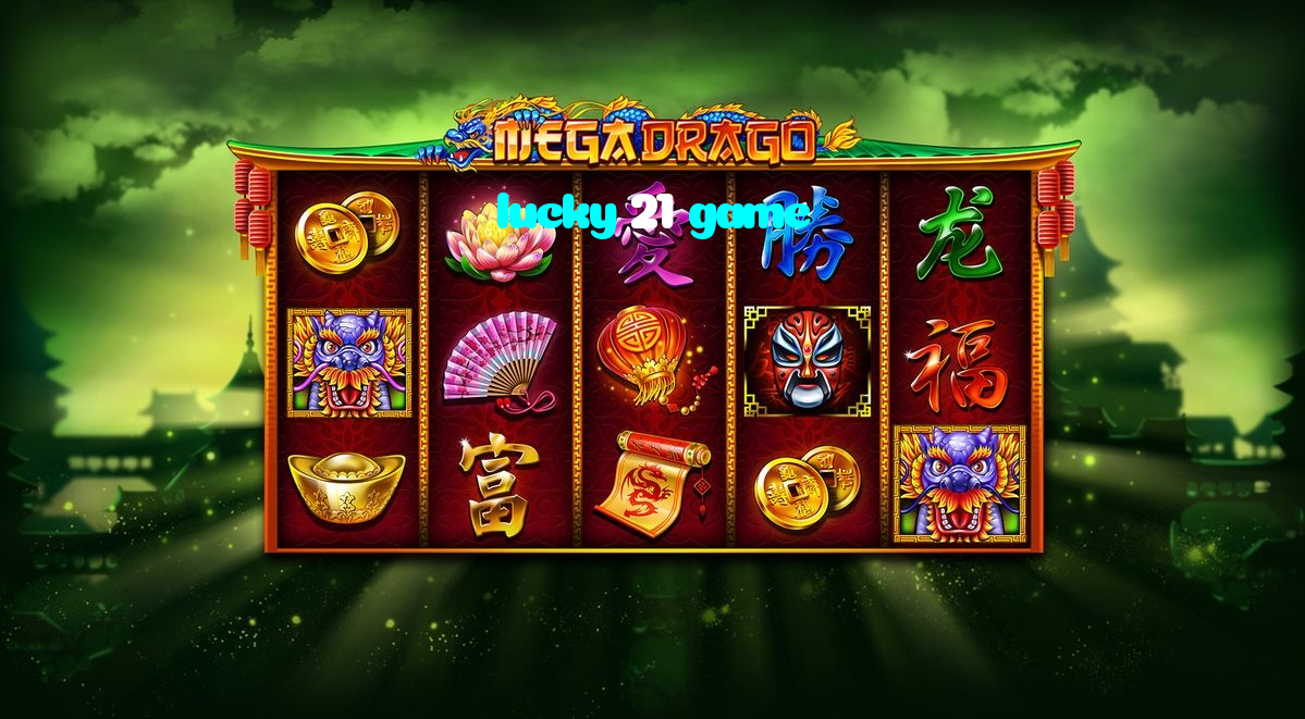 lucky 21 game casino presented on mobile device in Pakistan with slots and live games